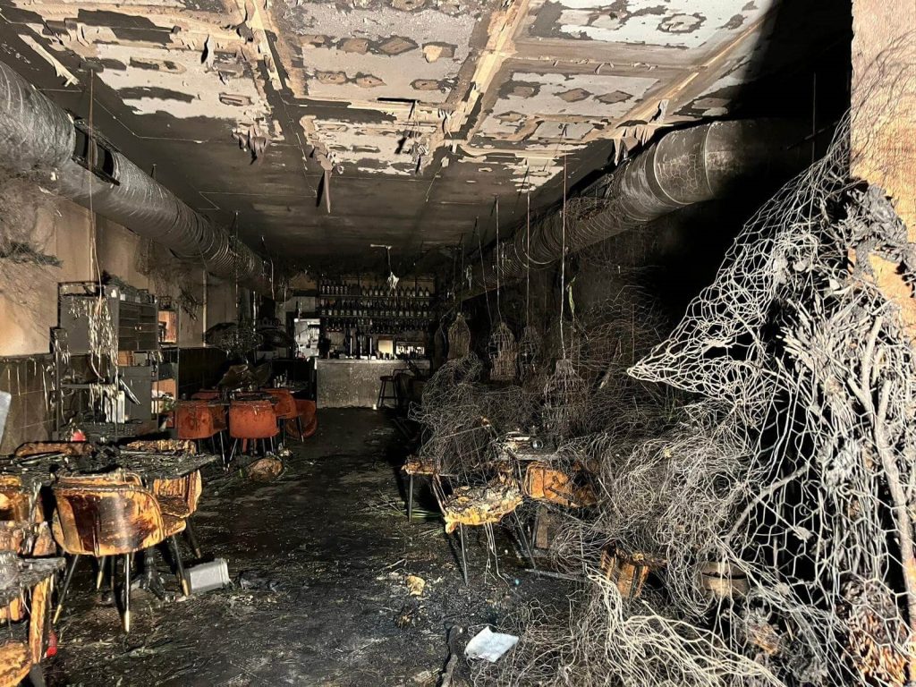 Kettős tragédia egy kigyulladt madridi étteremben